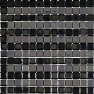 Alttoglass Mosaic Platino Lineal Negro