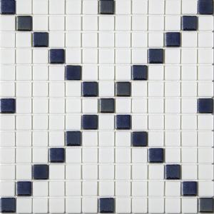 Alttoglass Mosaic Titanio Blanca Lavanda