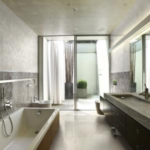 Floor and wall tiles Ceramicas Aparici Bulder Grey Random