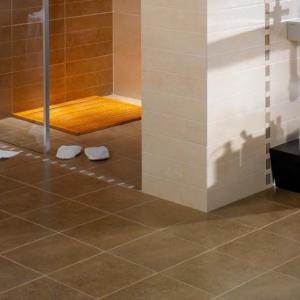 Floor bathroom tiles Ceramicas Aparici Semur Beige