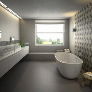 Bathroom tiles Aparici District Grey