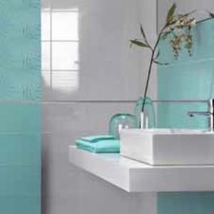 Bathroom tiles Emigres Smith azul