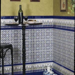 Mainzu tiles Zocalo M Azul