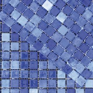 Mosaic tiles Acqua 1 Cobalto