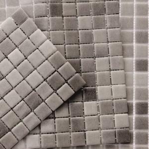 Swimming pool mosaic tiles Bruma 4001 Gris Oscuro