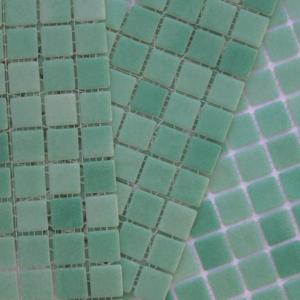 Swimming pool mosaic tiles Bruma 3001 Verde Acqua