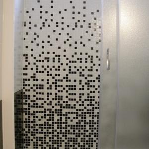 Wall mosaic tiles Degradado bicolor negro
