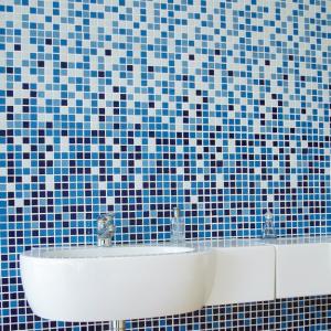Wall mosaic tiles Degradado Azul