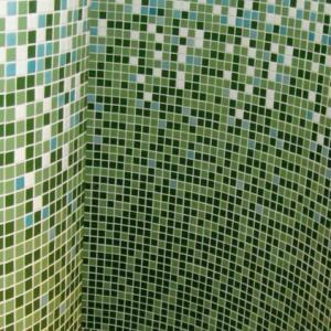 Wall mosaic tiles Degradado Verde