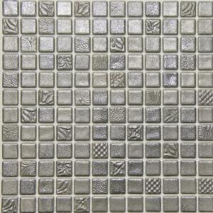 Mosavit mosaic tiles Pandora Silver 25