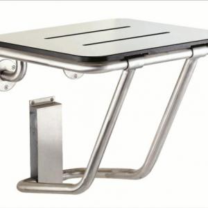 Folding shower seat stainless steel 15065.S