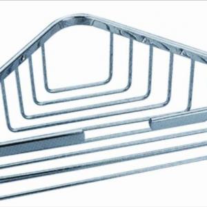 Inox grilled corner soap dish 09053.B