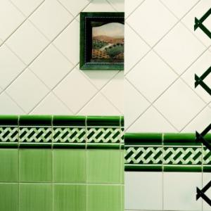 Ceramic tiles 15x15 Green