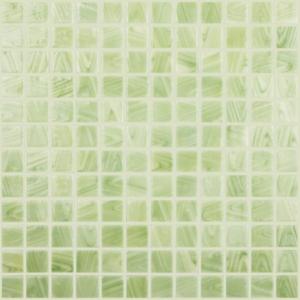 Vidrepur mosaic Pincel Verde/Amarillo 25x25