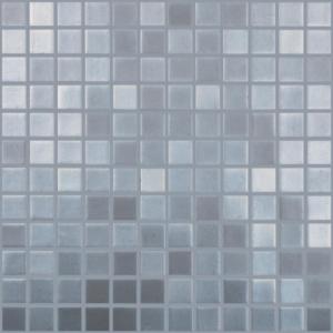 Vidrepur mosaic Aluminio 25x25