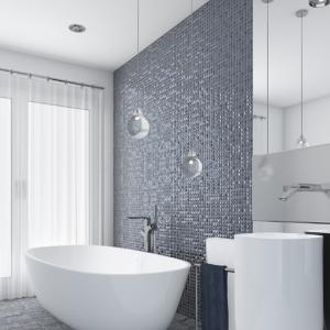 Glas Mosaik Vidrepur Aura Silver