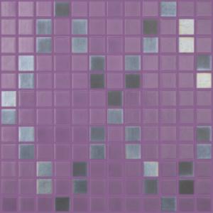 Vidrepur mosaic Malva Geometria 25X25