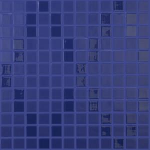 Vidrepur mosaic Cobalto Geometria 25X25