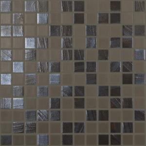 Vidrepur mosaic Antracita Mezcla 25X25